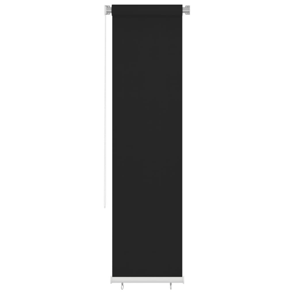 Store roulant d'extérieur 60x230 cm Noir PEHD vidaXL Leroy Merlin