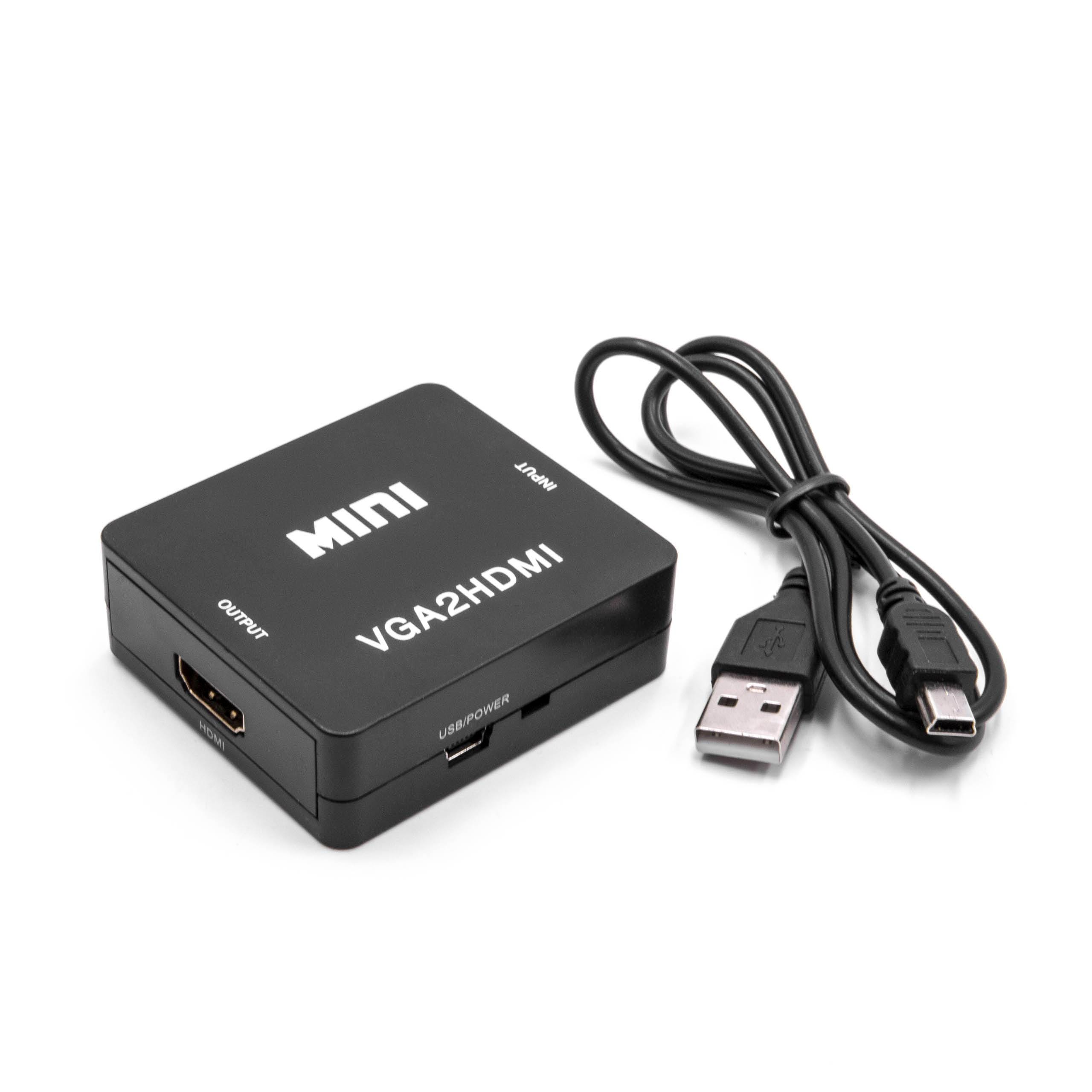 Câble audio vidéo VGA pour moniteur PC câble d'ordinateur portable