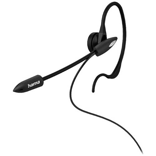Hama In-Ear-Headset téléphone Oreillette filaire Mono noir volume