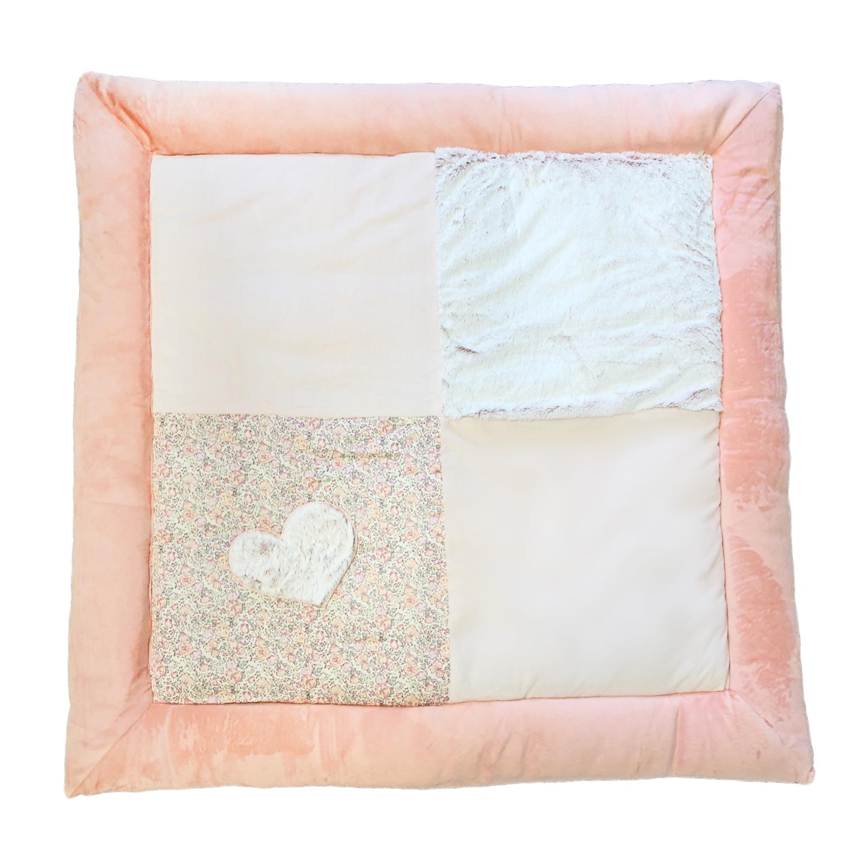 Achetez Tapis de parc 100 x 100 cm Rose chez materna à 195,00