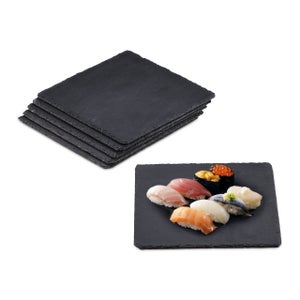 Taliere Aperitivo Sushi Accessori Vassoio Portata Ciotoline Piatto Ardesia