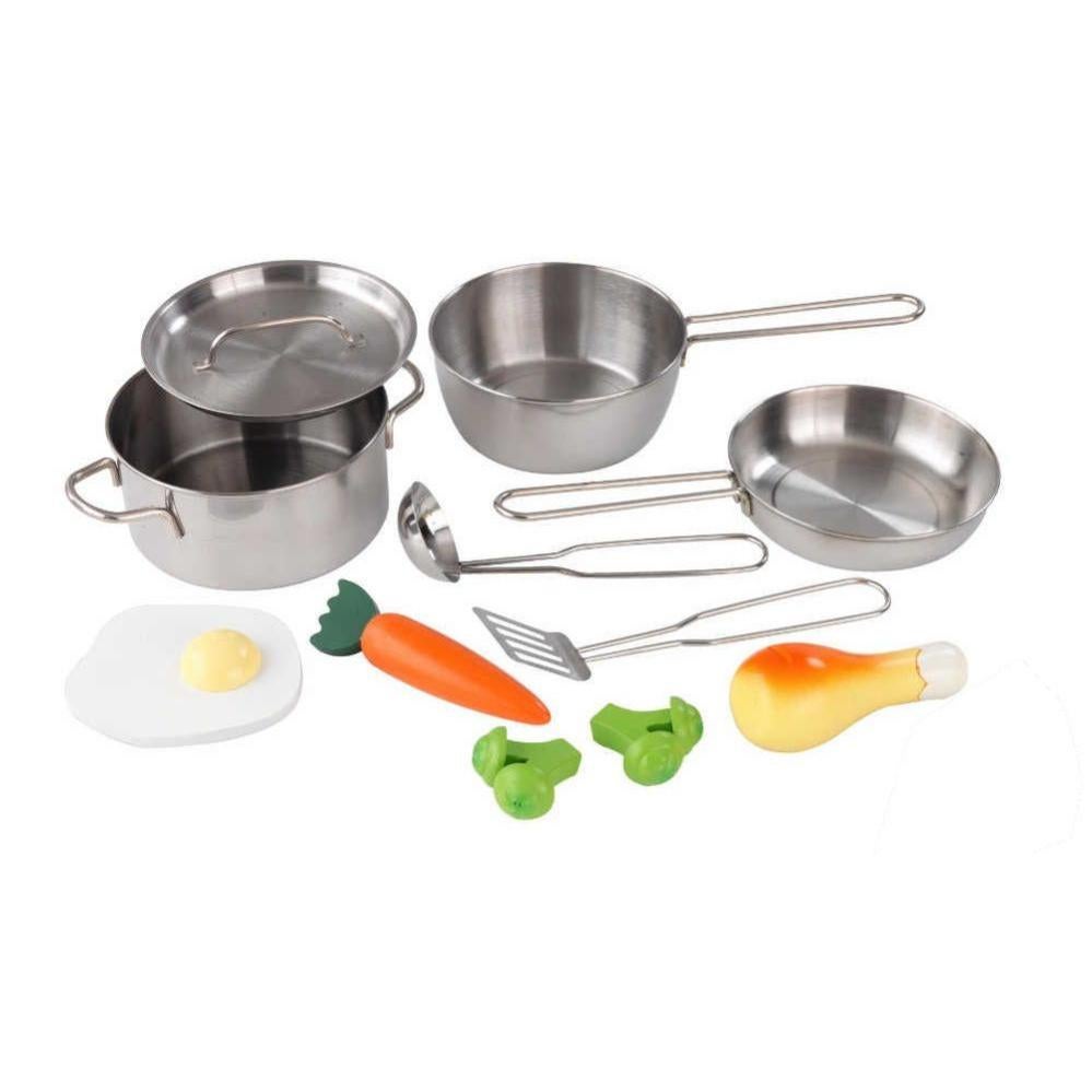 KidKraft Cuisine Enfant en Bois Uptown Blanc, Dinette avec téléphone, Jeu d'imitation, Jouet Enfant dès 3 Ans, 53364