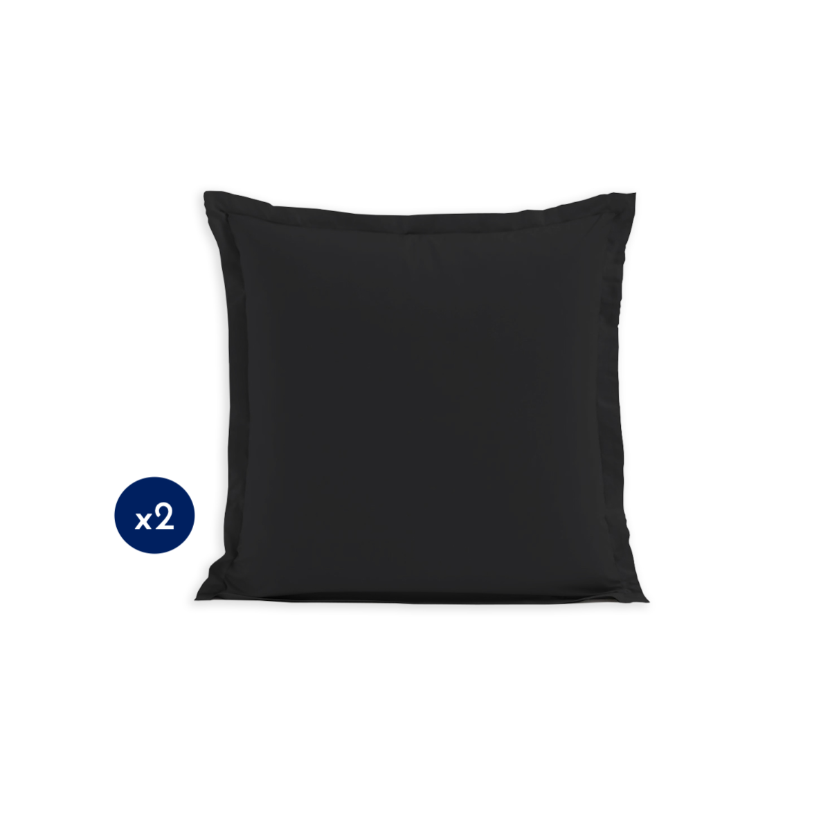 Set Da 2 Federe In Jersey Di Cotone 50x80 Cm – Chiusura Lampo, Verde Foresta, Morbide E Traspiranti Per Letto E Divano