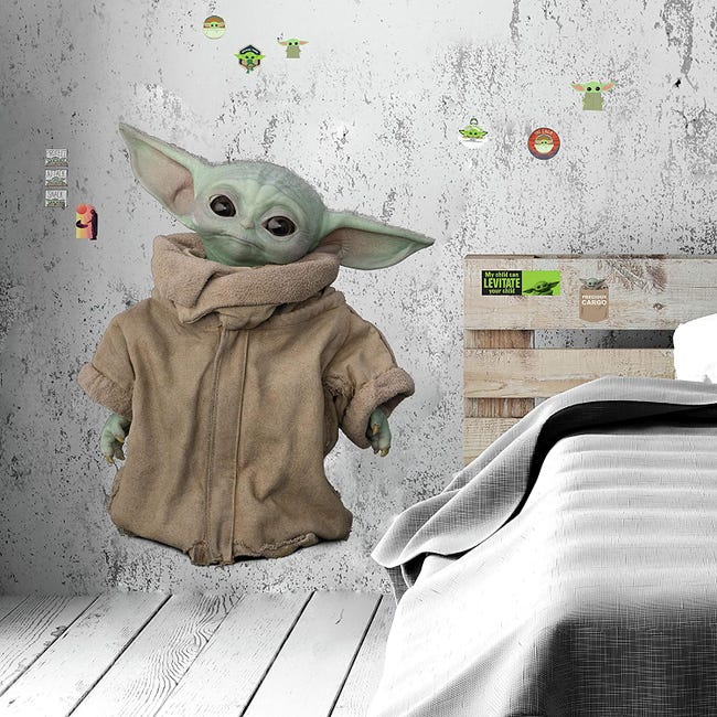 Sticker Geant Repositionnable Disney Mandalorian Bebe Yoda Alias Grogu Debout 77 Cm X 60 Cm Leroy Merlin Sticker Geant Repositionnable Disney Mandalorian Bebe Yoda Alias Grogu Debout 77 Cm X 60 Cm Leroy Merlin