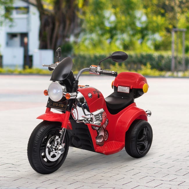 Moto Jouet Électrique Rechargeable 3 Roues