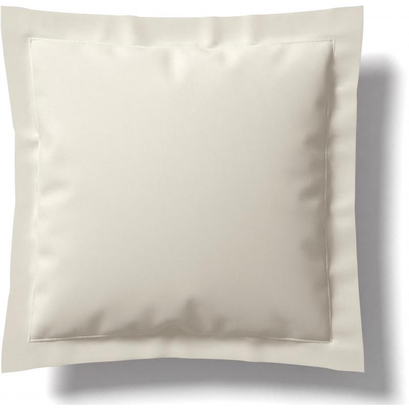 Oreiller Carré En Laine - HOMESCAPES - Oreiller Naturel 65x65 Cm - Maison