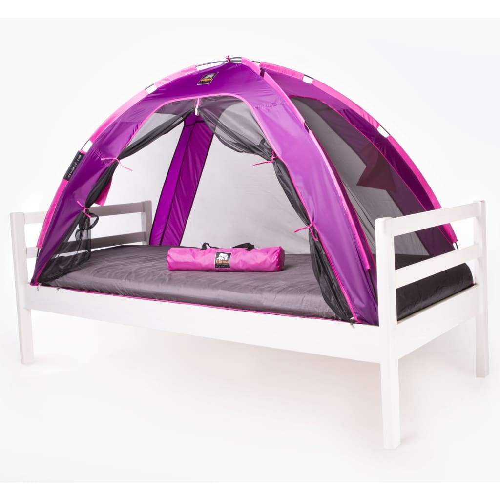 Tente lit moustiquaire 200x90x110 cm Violet DERYAN