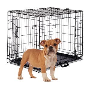 AREBOS Cage pour chien 92,5 x 60 x 66 cm Caisse de transport pour