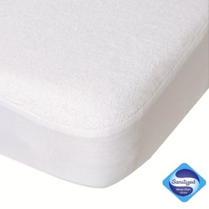 Bear Matelas Bébé 70x140 Cm Hauteur +/- 9,5 Cm - Déhoussable 4 Côtés Housse  Lavable + Alese Imper