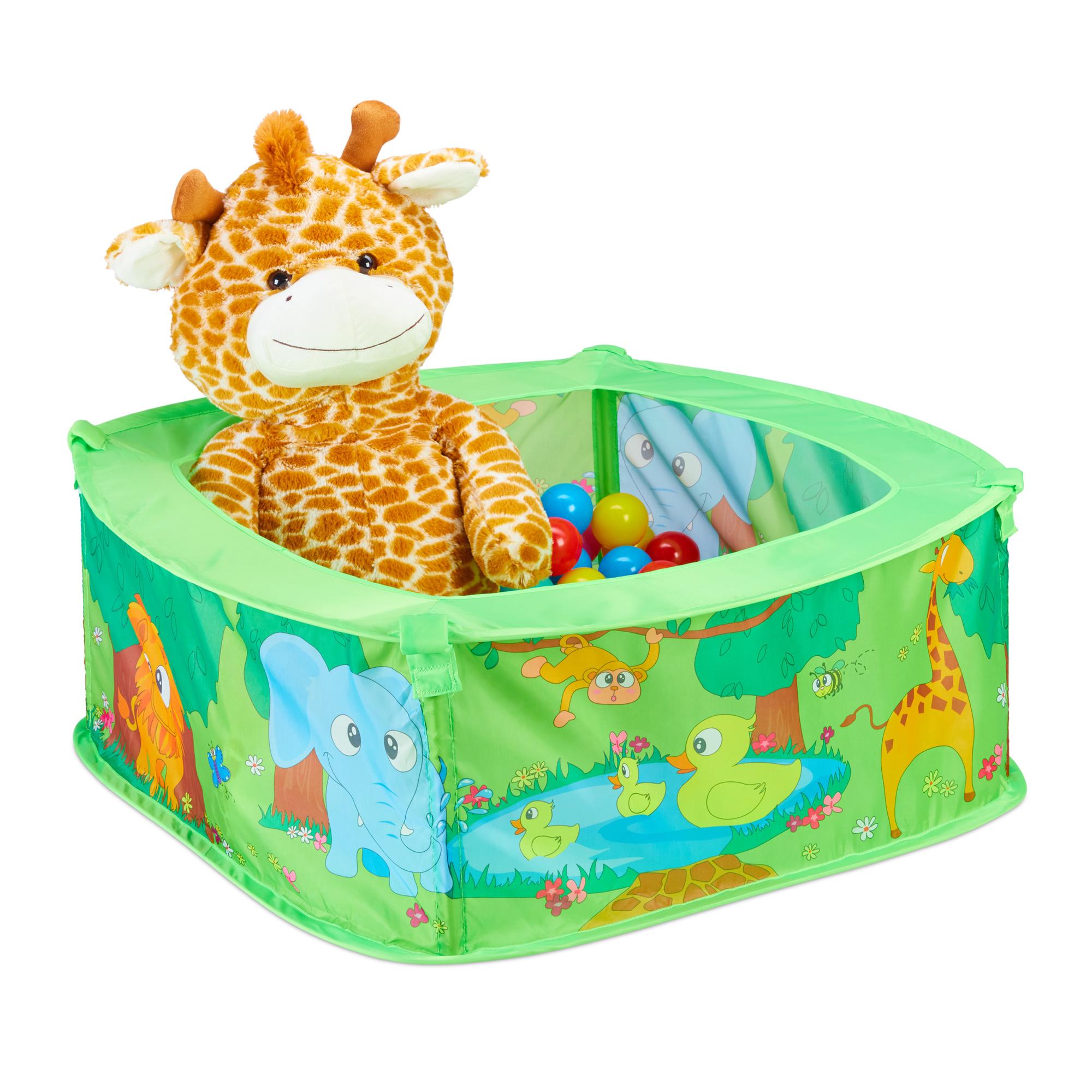 Relaxdays Piscine à Balles pour Enfants Tente de Jeu Bébé Relaxdays Piscine à Balles pour Enfants Tente de Jeu Bébé