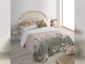 Housse de couette fermeture bouteille