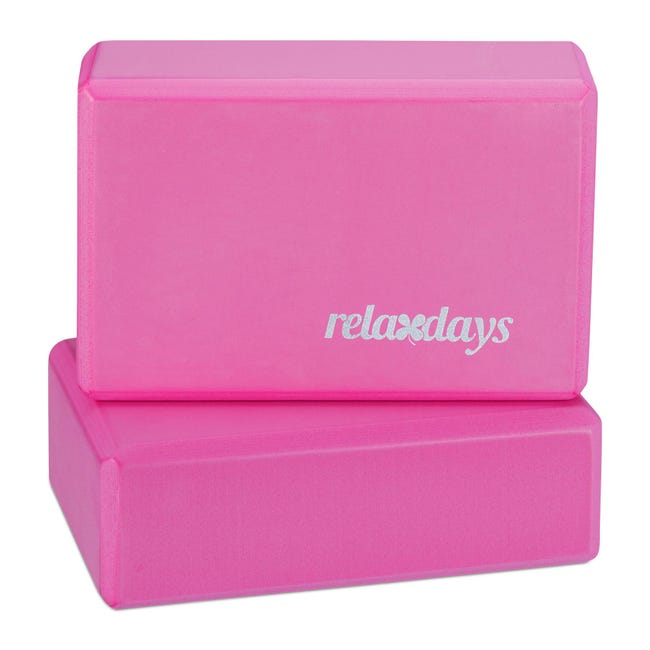 Blocchi Yoga 2 Pezzi In EVA Antiscivolo - Morbidi E Leggeri Per Fitness, Pilates E Meditazione (Blu) - Foto 3