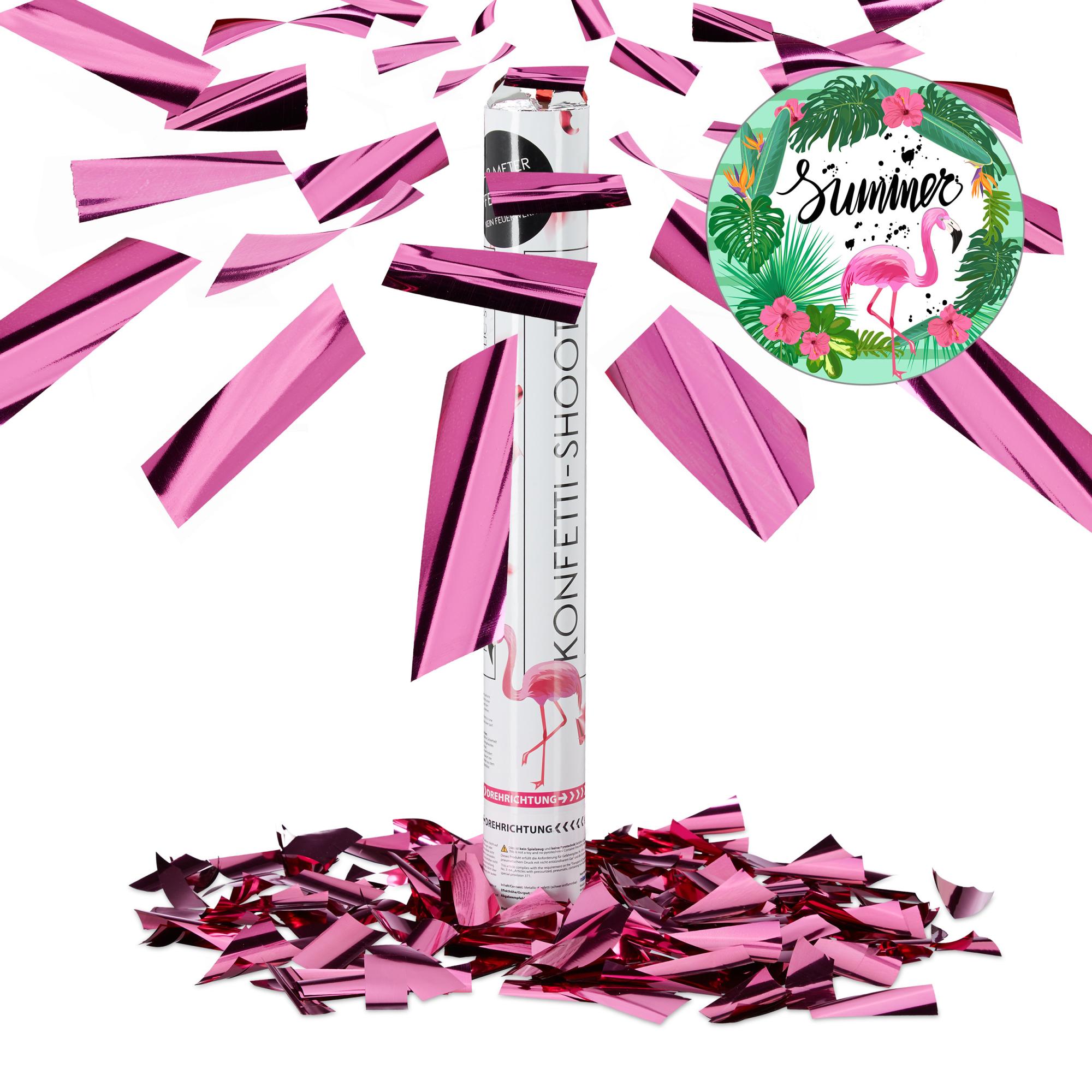 Gadget - Amscan: Confetti Cannon White Paper 40 Cm Q. Spara Coriandoli