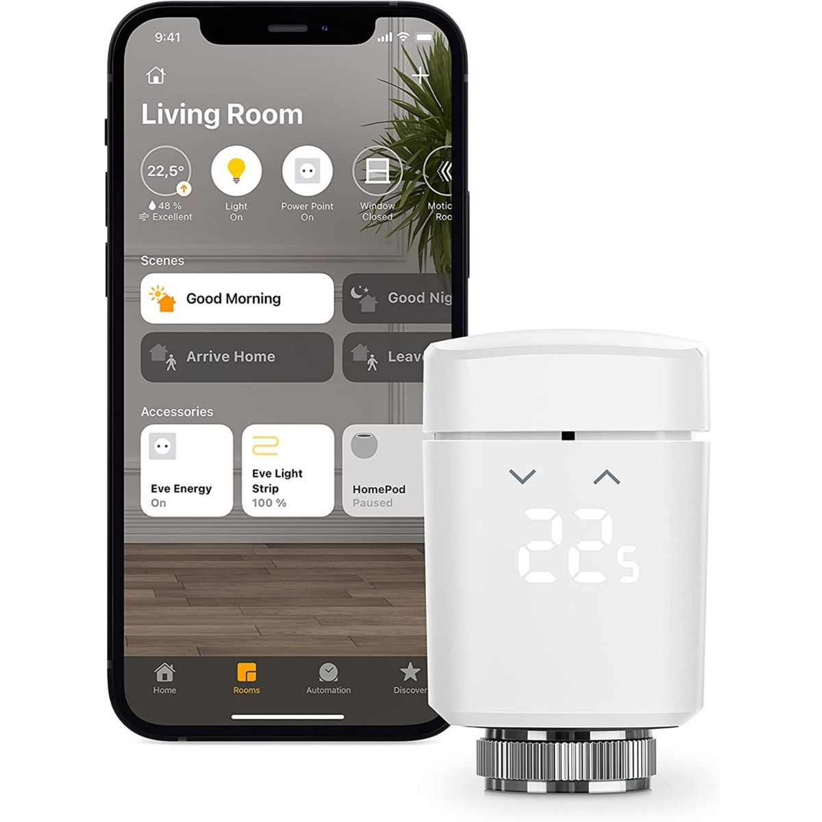 Tête thermostatique connectée EVE Thermo HomeKit Leroy Merlin