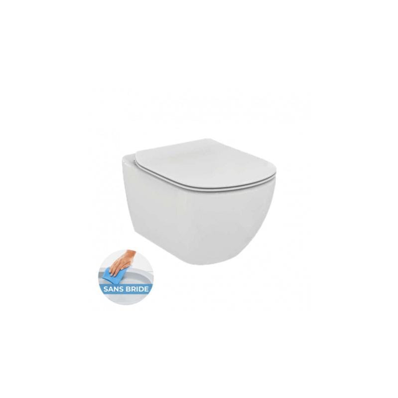 Ideal Standard TESI Cuvette AquaBlade sans bride abattant