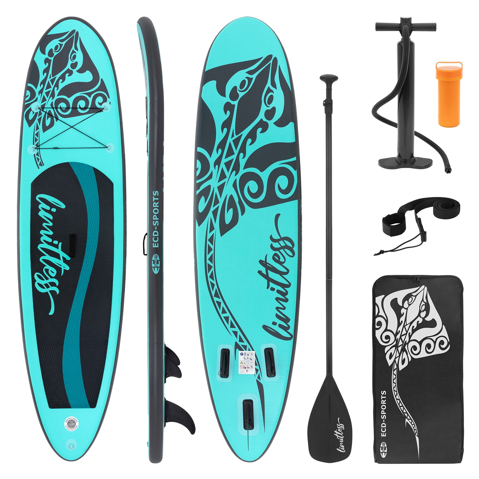 Guinzaglio tavola da Surf Stand Up Paddle Board Molla a Molla guinzaglio Gamba Corda Guinzaglio da Surf 5mm 
