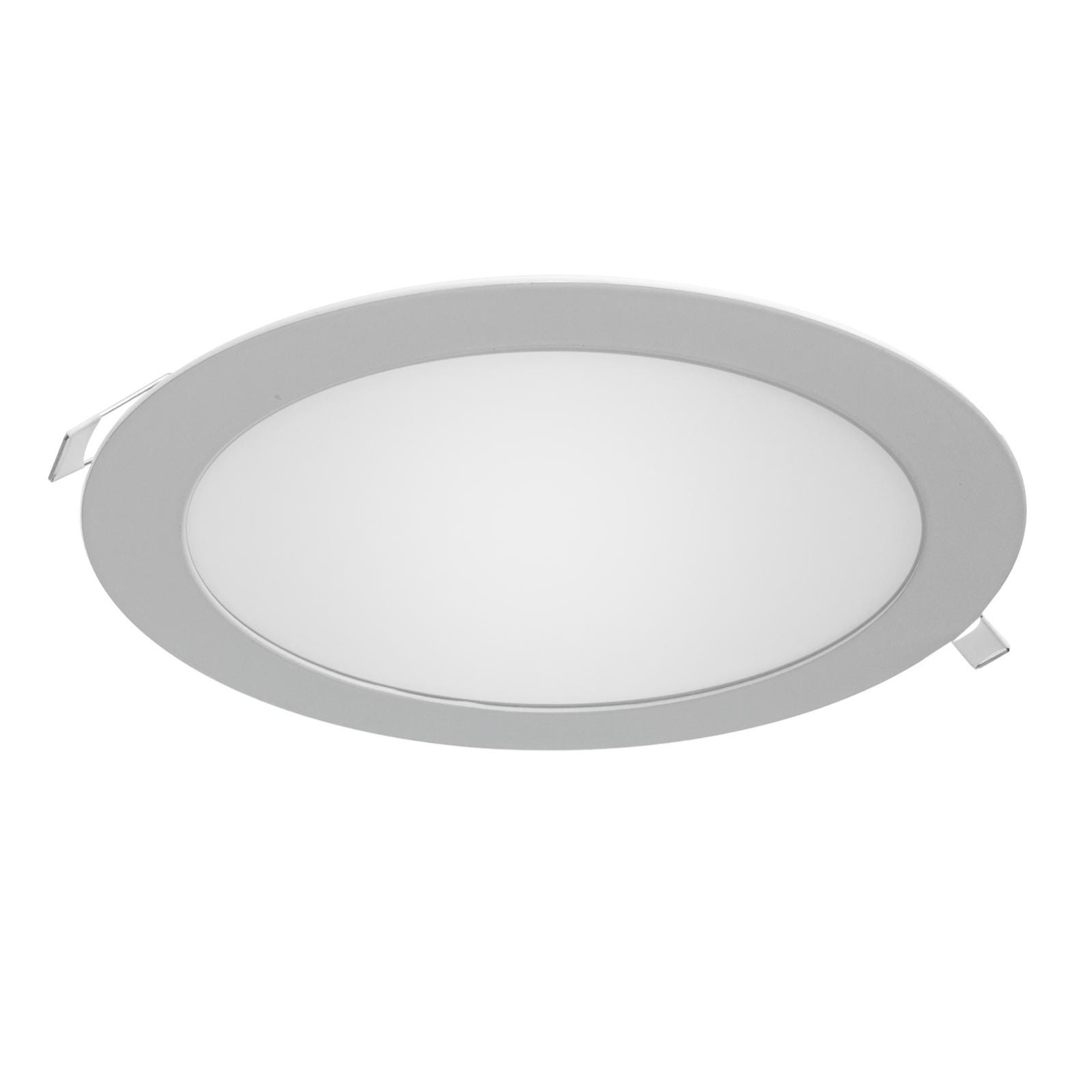 Diffused Panel Round Panel LED empotrable Spotlight 18W Ultra Slim Diffused Light Shop Hole ...