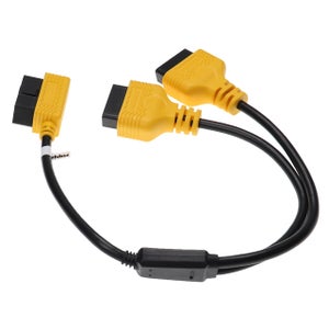 Vhbw Adaptateur OBD2 clip CAN 19 broches vers port norme OB2 16 broches  compatible avec Renault voitures - 54 cm