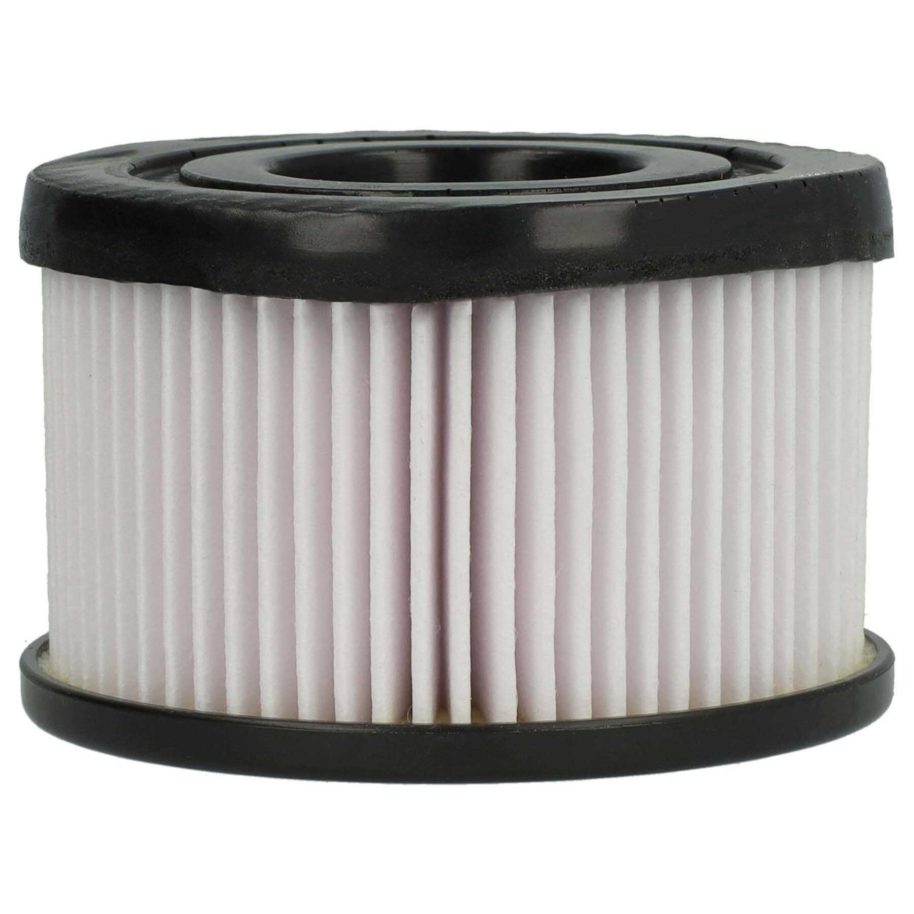 vhbw 2x filtro a pieghe piatte compatibile con Caramba NTS CP-WDE 2314-S aspirapolvere - blu / giallo