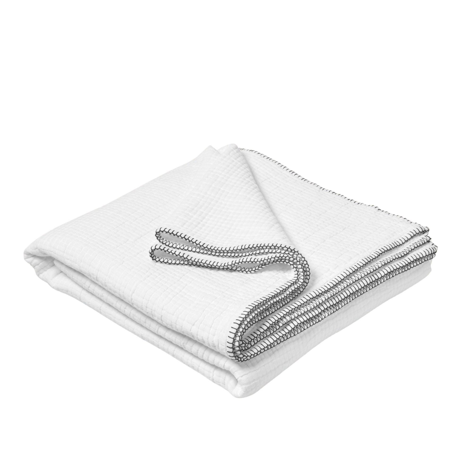 Festone stella metallo bianco e oro cm 135x13x13