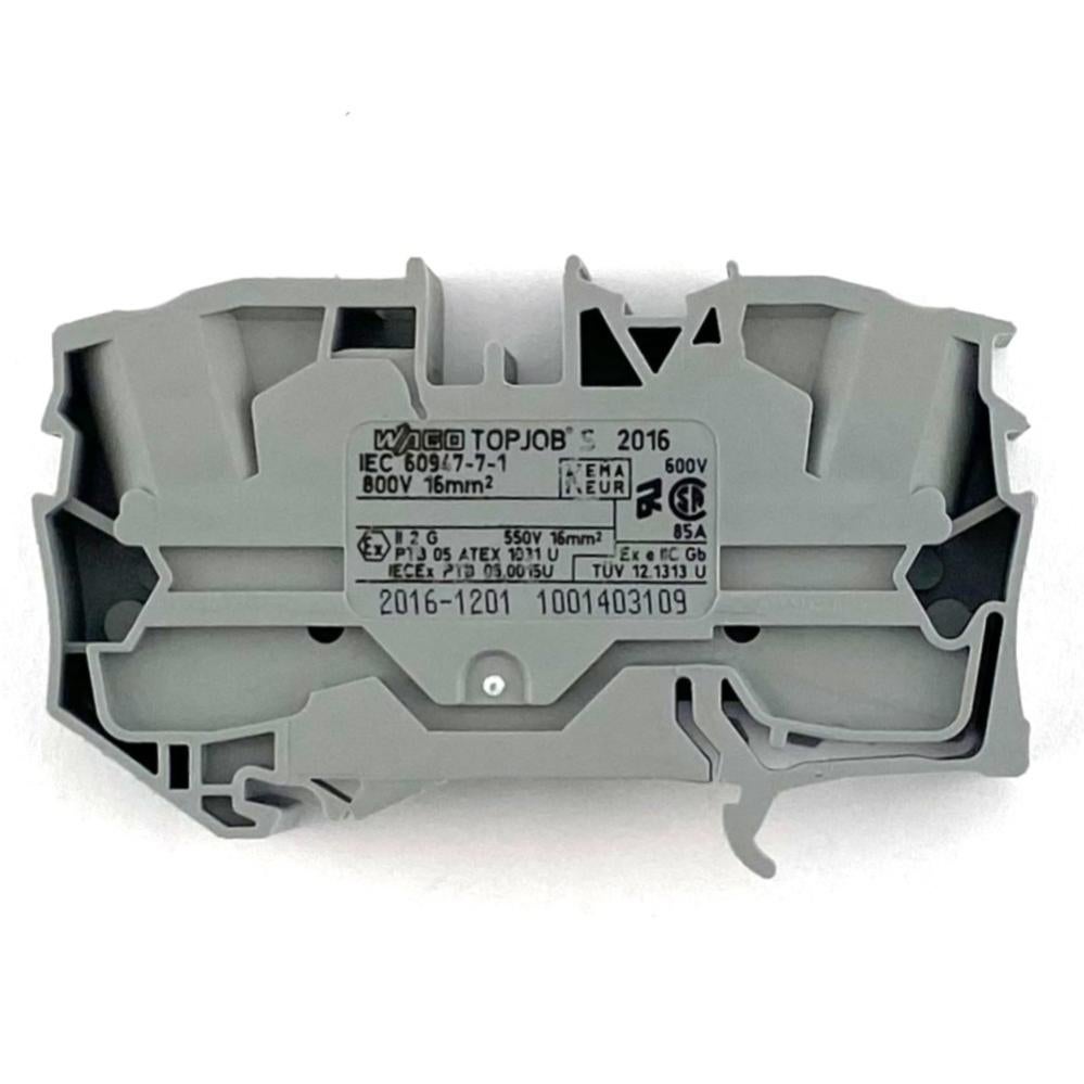 2 X 222-412 ORIGINALI WAGO 2 VIE LEVA A Molla Morsetto Filo Cavo Blocco Connetto