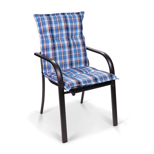 Prato coussin de fauteuil dossier bas Polyester 50x100x8cm 4 x