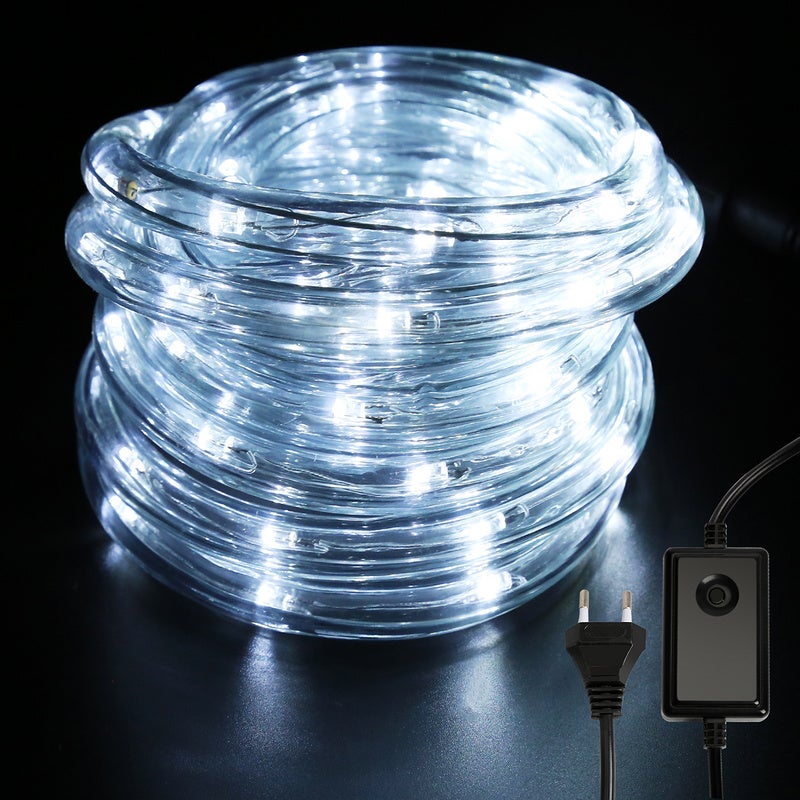 Tube LED blanc ou couleur (10m) pour intérieur et extérieur, Guirlandes