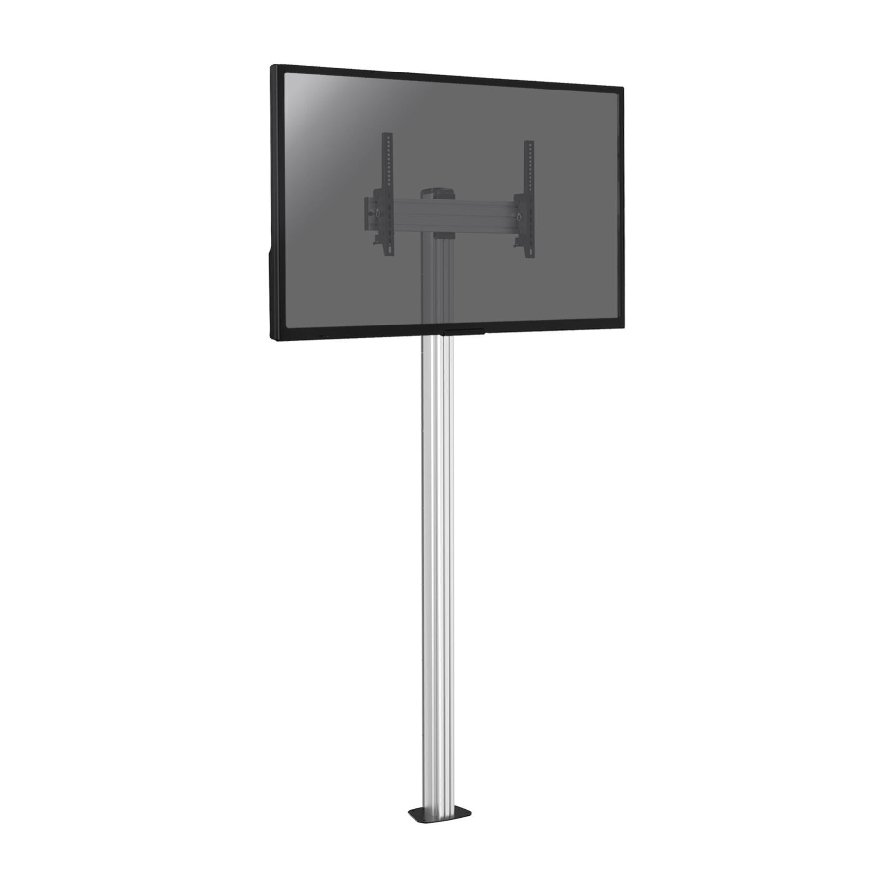 Supporto Tavolo Girevole/Inclinabile TV 17"-32" A Un Braccio Regolabile Con Molle Grigio Nero - Foto 7