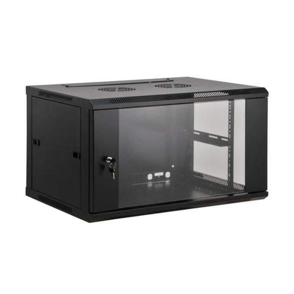Eurokraft Pro | Armadio Portamateriale | Profondità 450 Mm | 4 Ripiani E Ante In Lamiera Piena Ante Grigie 92747788