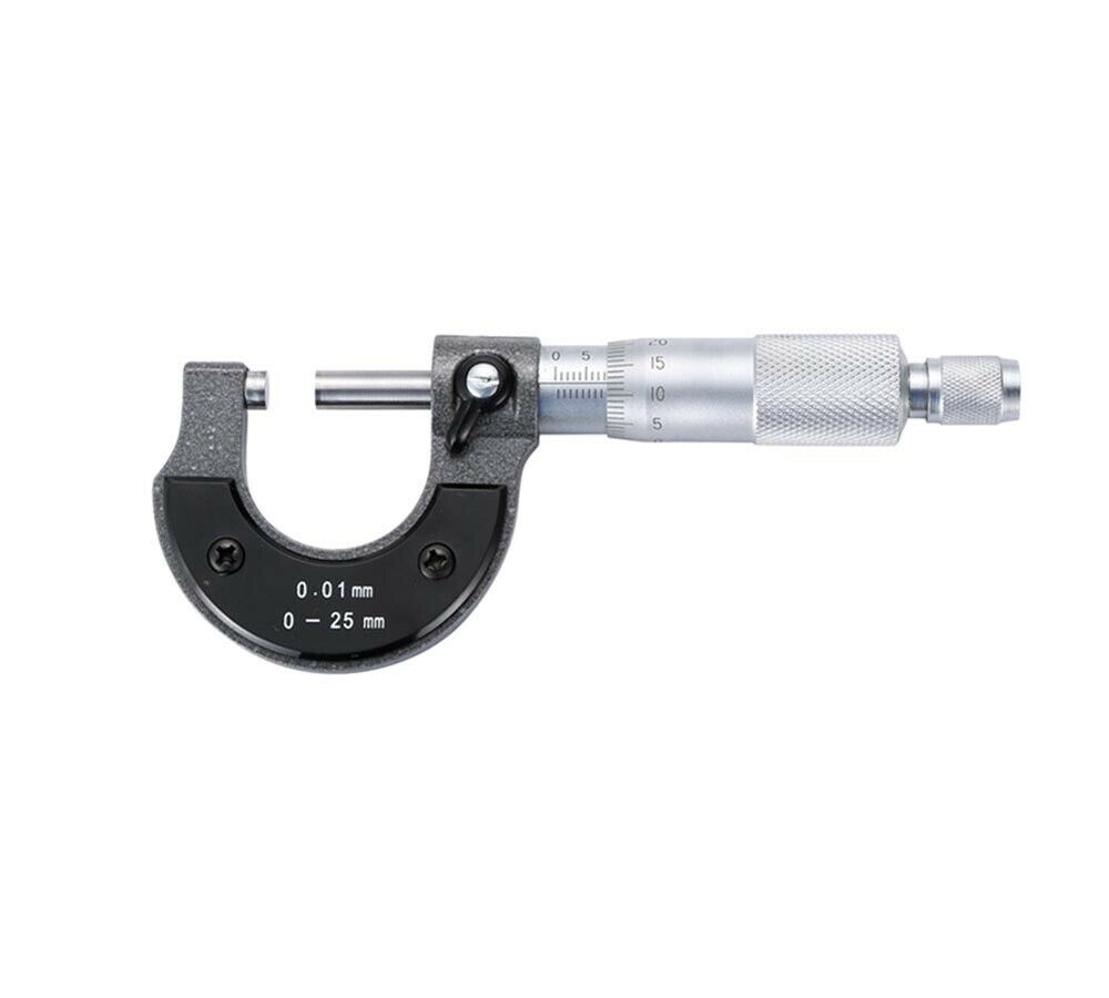 Micrometro digitale ， 75-100 mm 0-25 mm micrometro a basso errore Risoluzione 0,001 mm ， Micrometro per spessore in lega cromata / 50-75 mm / / Intervallo 0-25mm 25-50 mm 