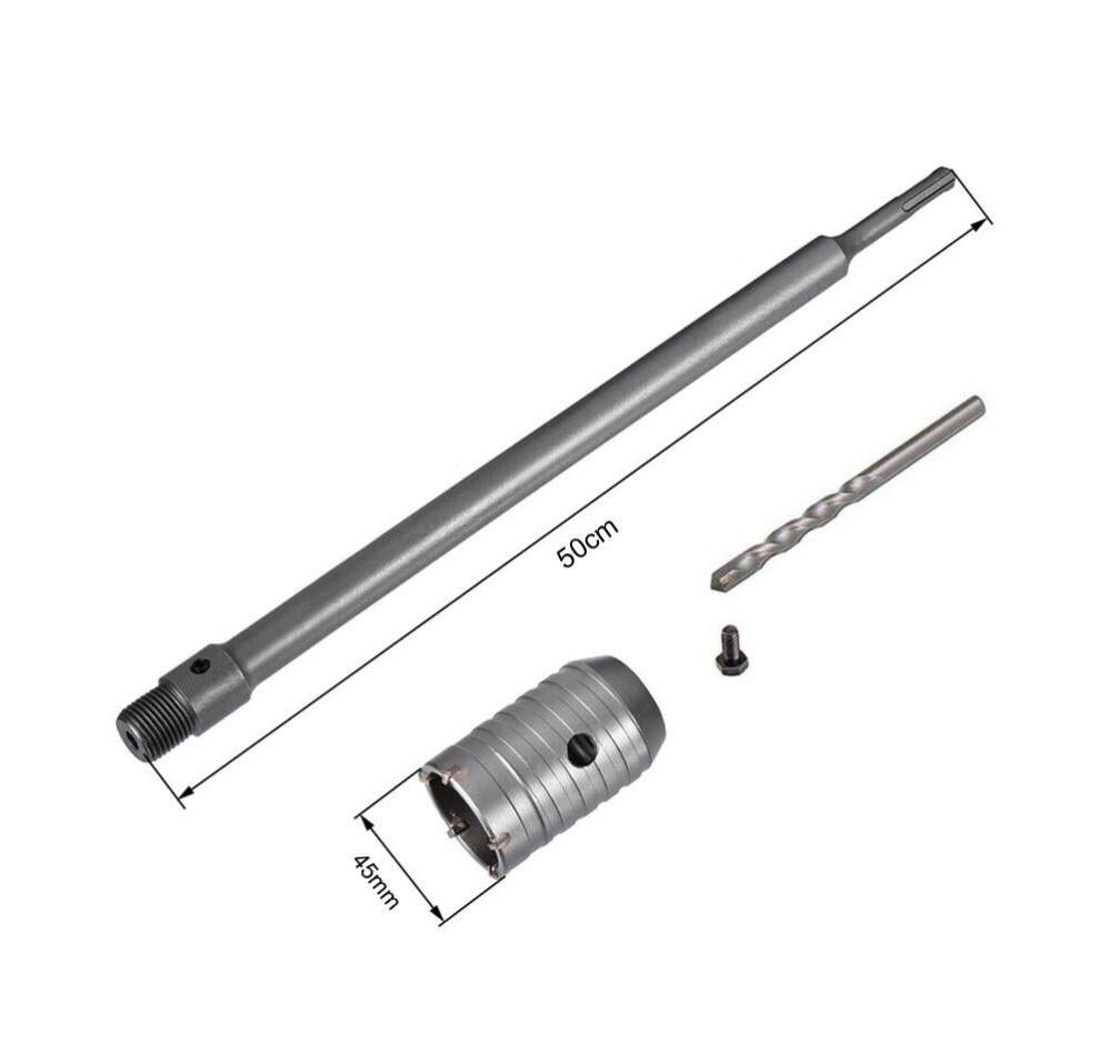 Prolunghe per foretti prolunga attacco esagonale 220 mm