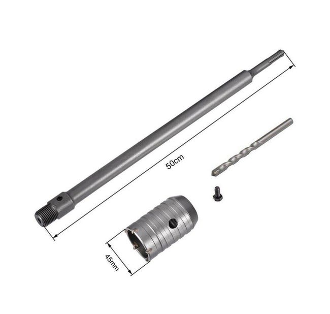 Prolunghe per foretti prolunga attacco esagonale 220 mm Prolunghe per foretti prolunga attacco esagonale 220 mm