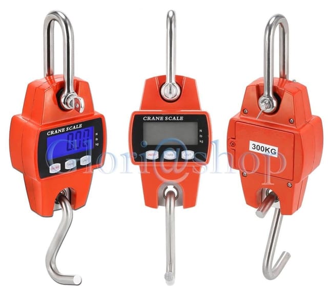 Bilancia Elettronica Con Gancio - Pesa Fino A 300 Kg | Dinamometro Digitale Industriale - Foto 10
