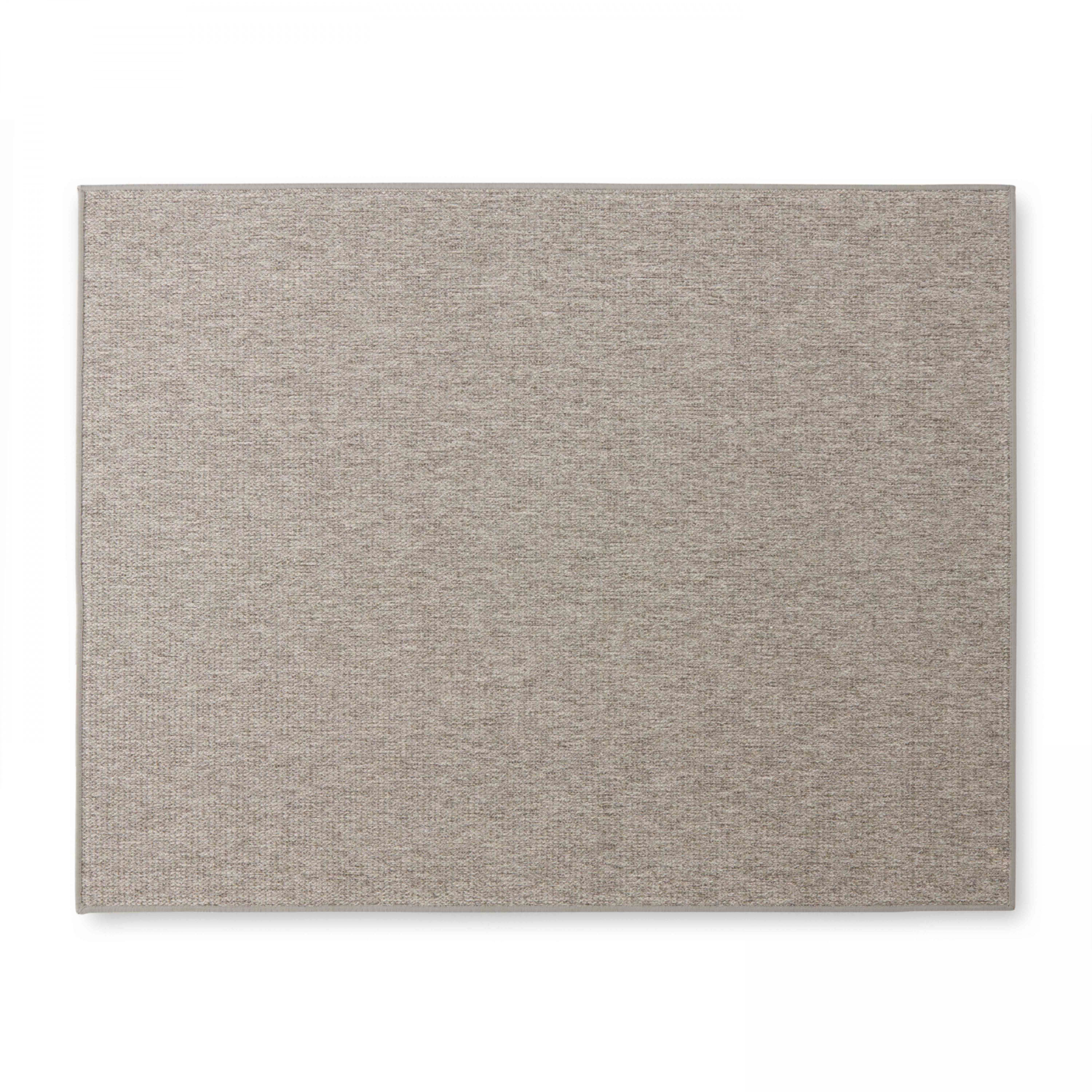 Tappeto rettangolare per esterni 120 x 150 cm grigio