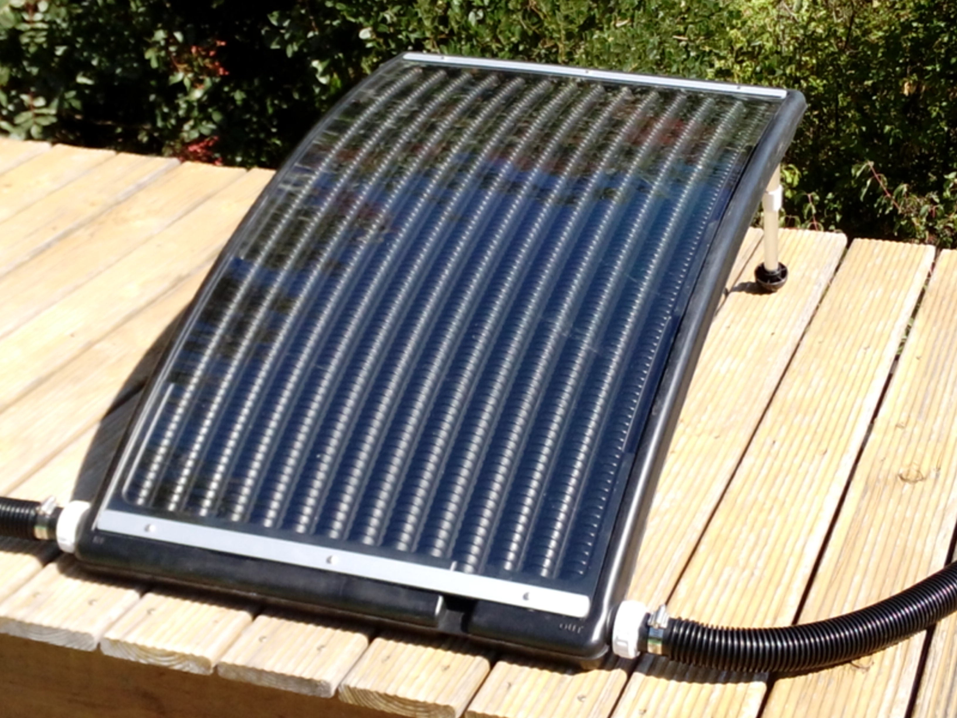 Kit panneaux solaires pour chauffage piscine hors-sol