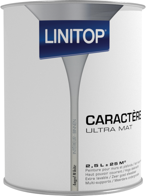 Peinture ultra mat pour murs et plafonds Owatrol LINITOP CARACT RE