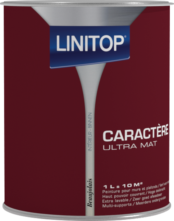 Peinture ultra mat pour murs et plafonds Owatrol LINITOP CARACT RE