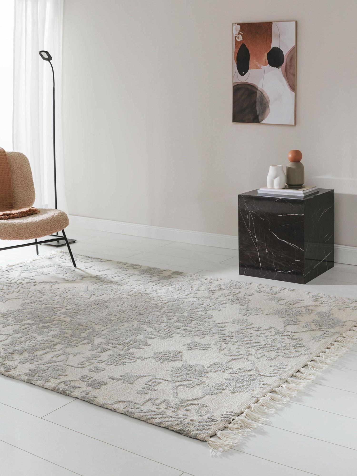 BENUTA - Tapis gris 160x230 cm | Leroy Merlin