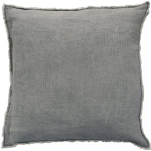 Coussin de sol en lin lavé - gris restanque 70x70cm - VEN