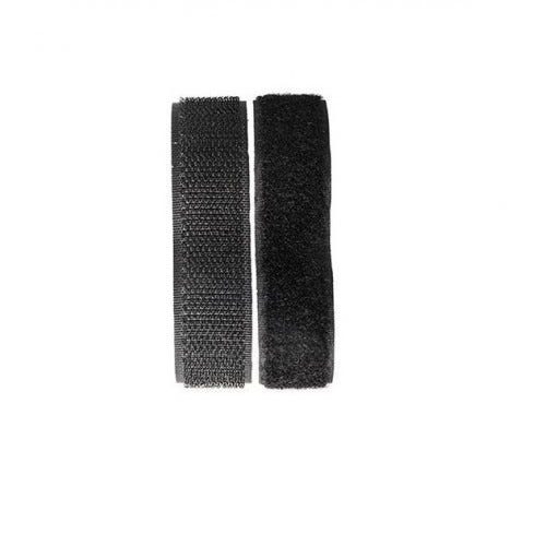 Auto-agrippant adhésif de marque VELCRO® PS14 - noir - 100mm x 1m - crochet  - by-pixcl