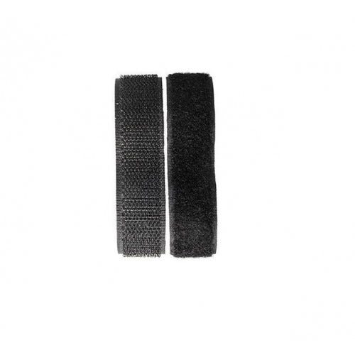 autoagrippant noir en bande autocollante 20mm x 25 m x 2 - Velcro  autocollant noir - Scratch autocollant noir - Livraison gratuite