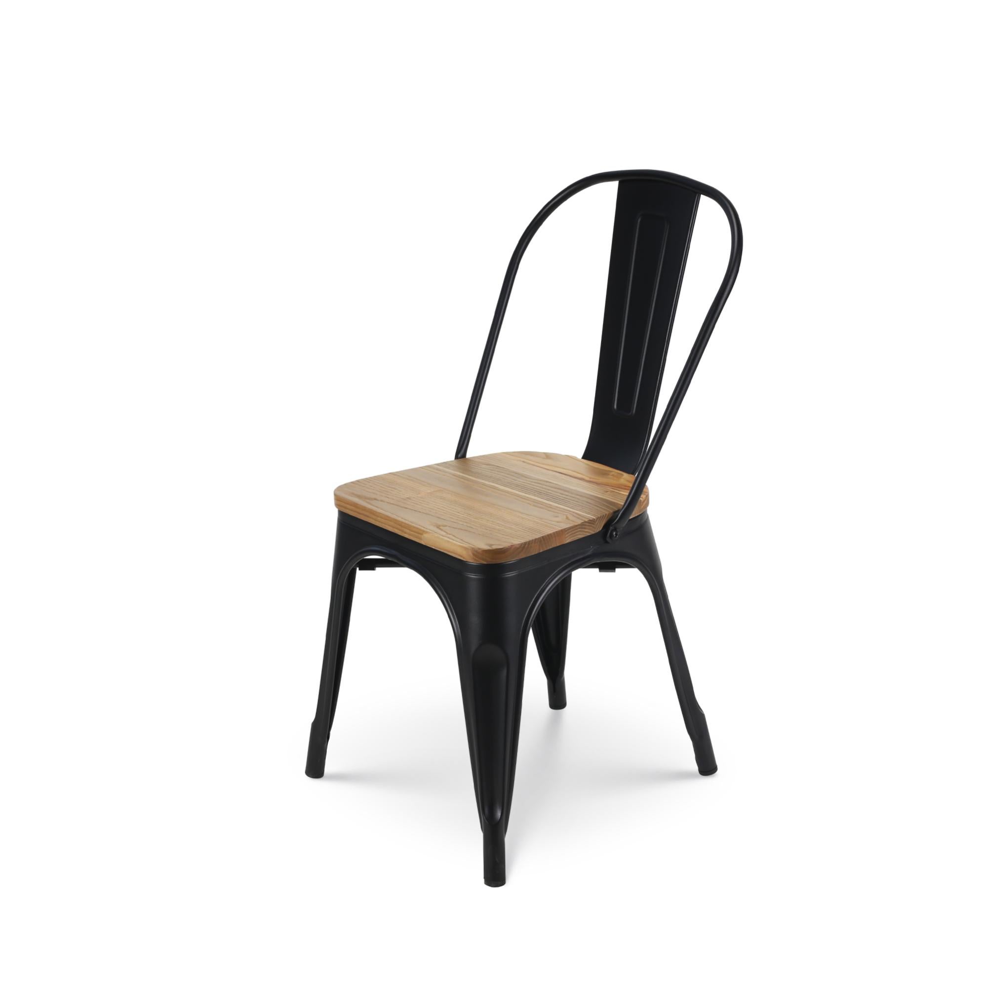 Kosmi - Set di 4 sgabelli da Bar in Metallo Bianco Opaco | WhichOne