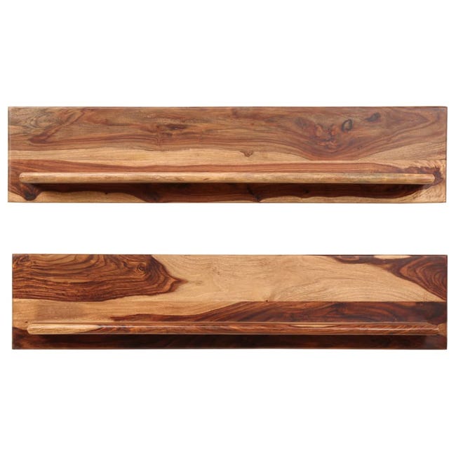 Mensola in legno massello da 100 a 200 cm per bar e pub Elias