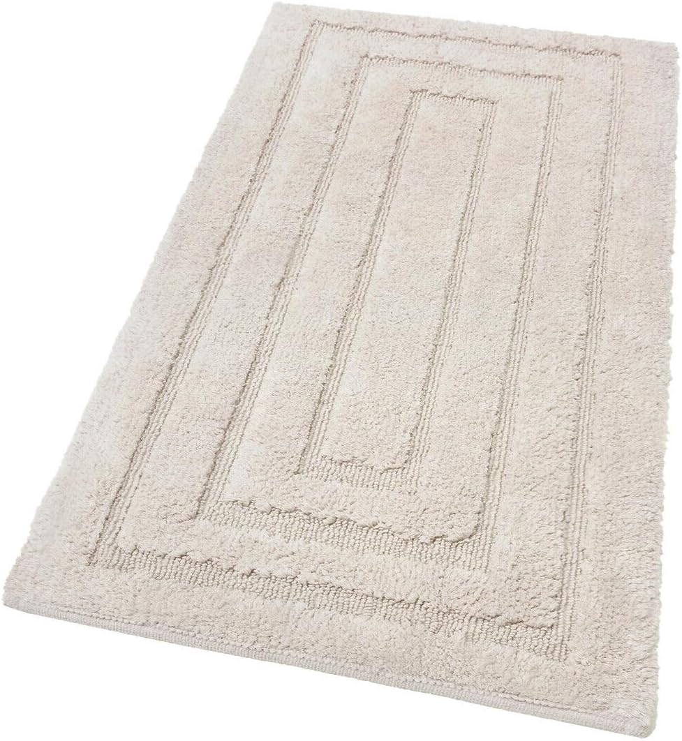 Tappeto Bagno 50 x 80 cm Beige