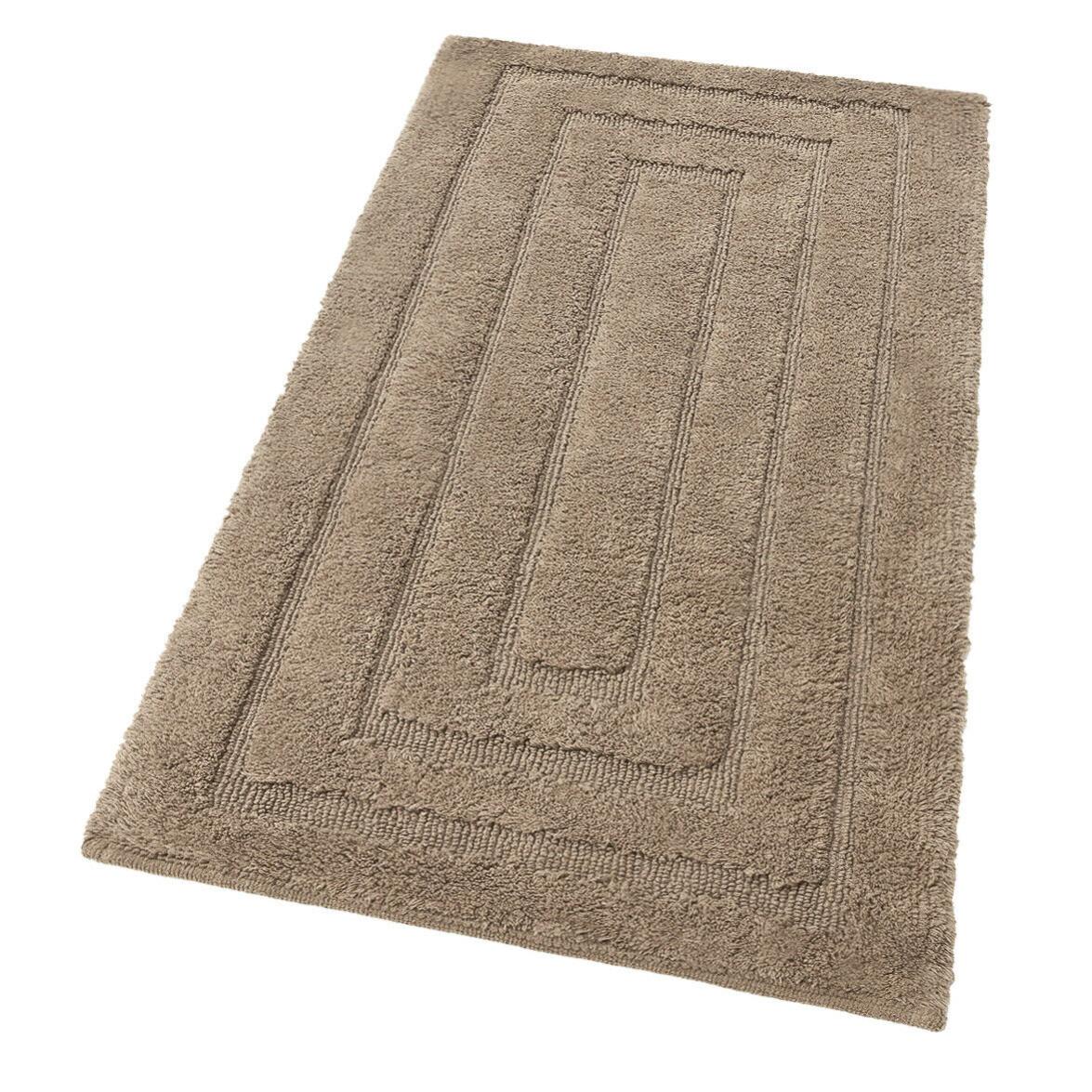 Tappeto da bagno antiscivolo con fiori di muschio verde di