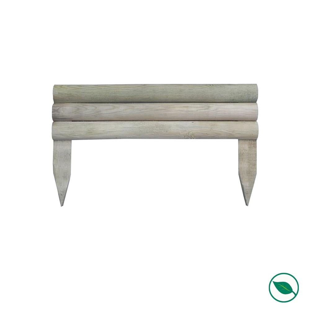 Hauteur 30 Cm BORDURES POUR JARDIN IMITATION PIERRE - 500 Cm - INTERHOME Bordure De Jardin Bois