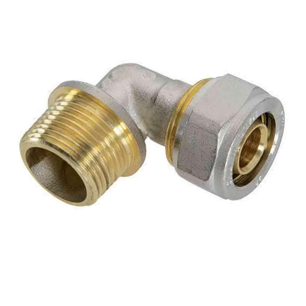 Adattatore Per Tubo Da Giardino 3/4" GHT Maschio X 3/4" NPT Maschio - Raccordo In Ottone (2 Pezzi)