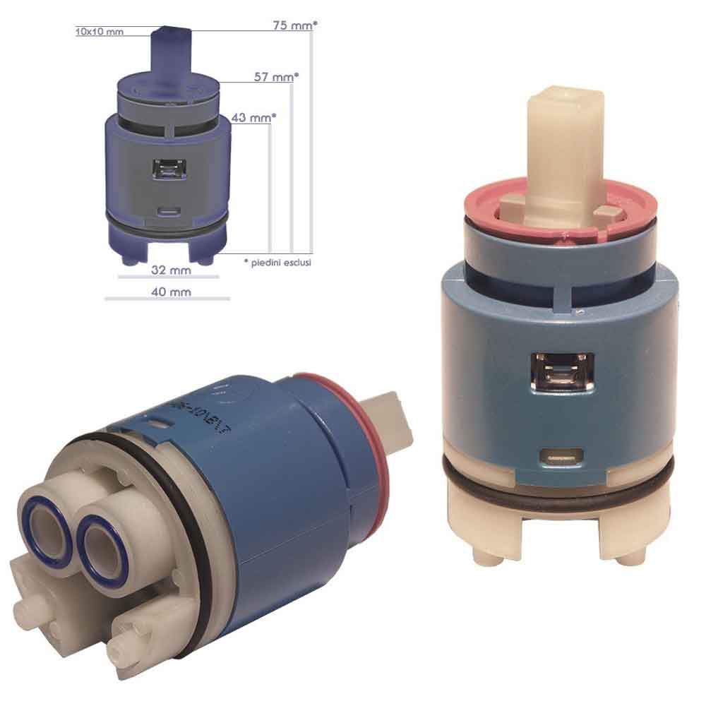 Cartuccia Di Ricambio R Mm Alta Per Rubinetti Miscelatore