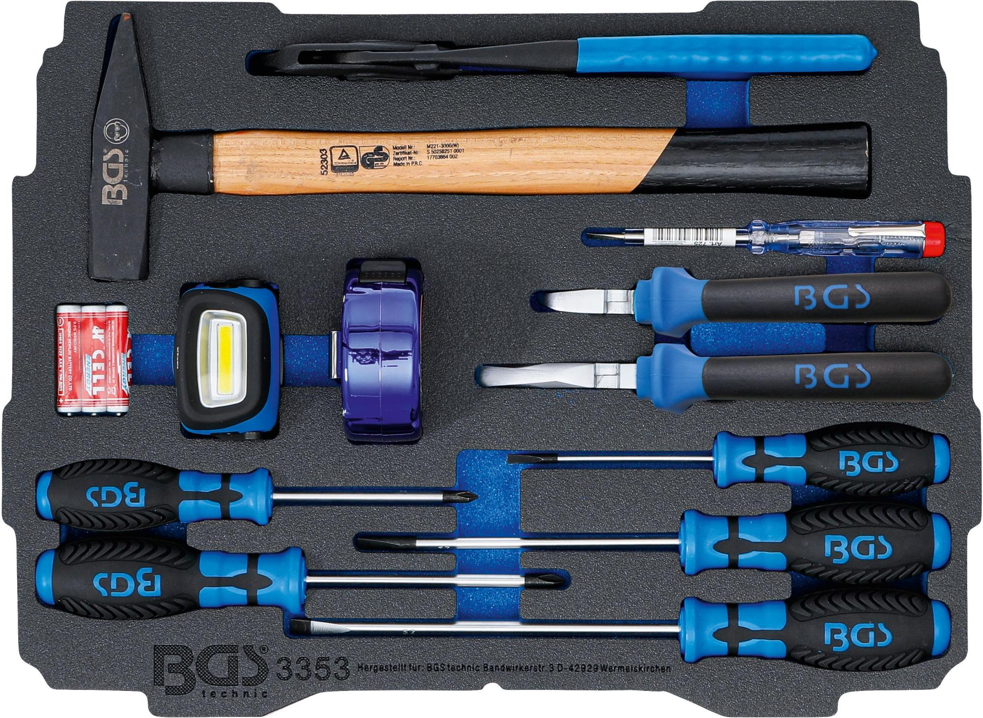Set Pinze E Cacciaviti VDE 14 Pezzi, Mannesmann, Omologato Fino A 1000V, 10 Anni Di Garanzia
