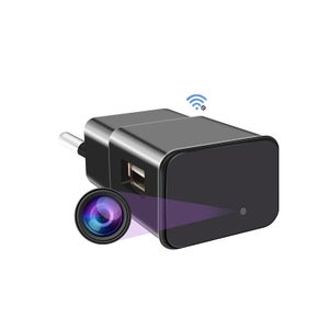 Mini caméra de surveillance 6 LED IR WIFI intelligente, détection de  mouvement à partir de 20 mètres + Carte micro SD 128go
